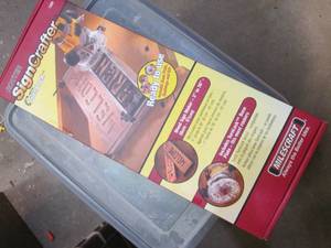 lot 203 image: Milescraft Router Sign Crafter