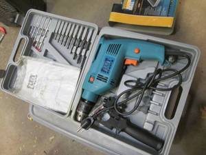 lot 206 image: New in package 24piece electric drill and accessories