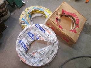 lot 222 image: 250ft of 14-2 NM-B indoor copper wire