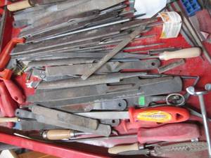 lot 230 image: Metal toolbox full