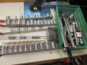 lot 264 image: Part organizer bin loaded