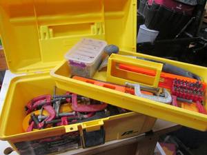 lot 270 image: Yellow Plano toolbox