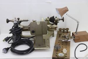 lot 34 image: Watch Makers Turning Lathe