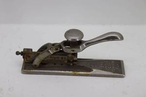 lot 62 image: Antique Cast Iron Stapler