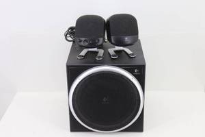 lot 77 image: Logitech Z-340 Computer Subwoofer & Speakers