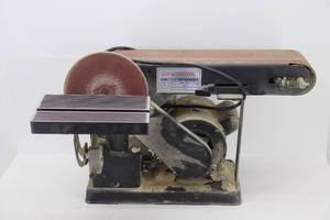 lot 85 image: 4 Belt & 6 Disc Sander