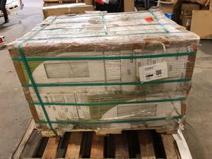 lot 9 image: 28 Boxes of TrafficMaster Vigo Gris 12 in. x 24 in. Matte Ceramic Floor and Wall Tile (448 sq. ft.Pallet) Customer Returns See Pictures