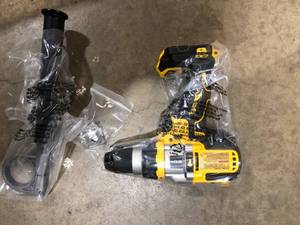 lot 34 image: DEWALT 20V MAX Brushless Cordless 12 in. Hammer DrillDriver with FLEXVOLT ADVANTAGE (Tool Only)   Customer Returns See Pictures