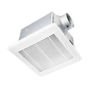 lot 129 image: Hampton Bay 110 CFM Ceiling Mount Room Side Installation Quick Connect Bathroom Exhaust Fan, ENERGY STAR