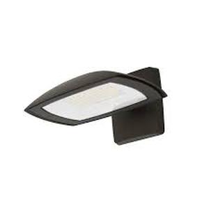 lot 154 image: Commercial Electric 250W Equivalent Integrated LED Bronze Outdoor WallFlood Light, 8000 Lumens