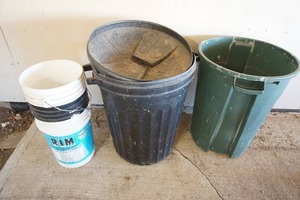 Garbage Cans...
