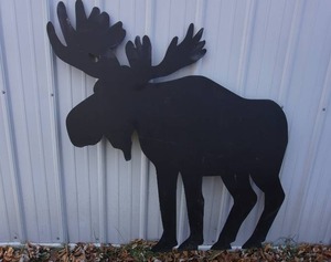 Lawn & Garden DeCor Metal Art Moose...