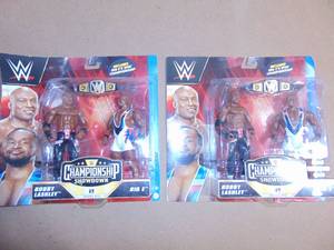 lot 18 image: 2 Pack WWE Bobby Lashley vs Big E Championship Showdown Figure 2pk 194735114689