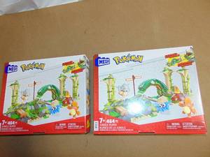 lot 35 image: 2 Pack Mega Pokmon Jungle Ruins Building Set - 456pcs 194735026630