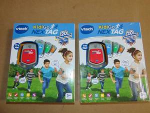 lot 38 image: 2 Pack VTech KidiGo NexTag 3417765355004
