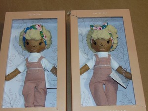 lot 59 image: 2 Pack HarperIman Frankie 14 Plush Doll 843479187946