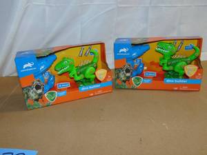 lot 79 image: 2 Pack Animal Planet Dino Builder 32pc 658382411879