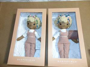 lot 94 image: 2 Pack Harperiman Charlie 14 Plush Doll  843479187960