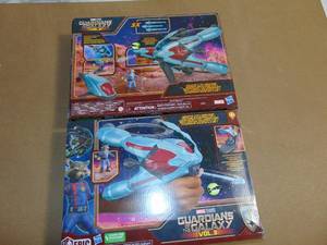 lot 110 image: 2 Pack Marvel Guardians of the Galaxy Vol. 3 Galactic 2-in-1 Spaceship with Action Figure 5010994185053