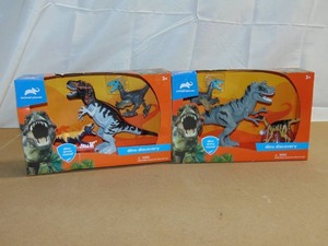 lot 114 image: 2 Pack Animal Planet Dino Discovery Collection 2 658382403799