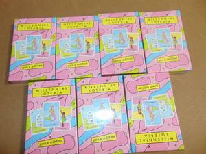lot 122 image: 7 Pack Blue Star Press Millennial Loteria Board Game Gen Z Edition 195893989782
