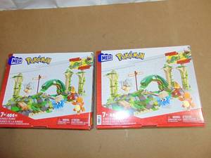 lot 125 image: 2 Pack Mega Pokmon Jungle Ruins Building Set - 456pcs 194735026630