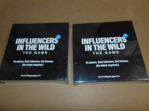 lot 133 image: 2 Pack Influencers In The Wild Game 195893179435