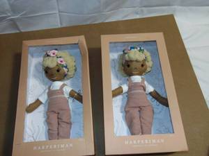 lot 143 image: 2 Pack Harperiman Aaliyah 14 Plush Doll 843479187960