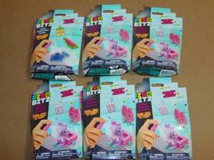 lot 153 image: 6 Pack Pixobitz Metallic Pack with 156 Water Fuse Beads 778988342374