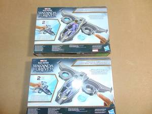 lot 156 image: 2 Pack Marvel Black Panther Wakanda Forever Vibranium Blast Sunbird Jet with Shuri Action Figure 5010994108571