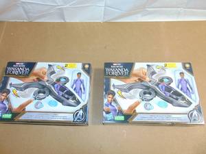 lot 181 image: 2 Pack Marvel Black Panther Wakanda Forever Vibranium Blast Sunbird Jet with Shuri Action Figure 5010994108571