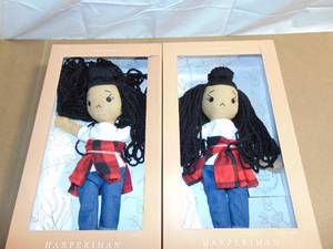 lot 190 image: 2 Pack Harperiman Frankie 14 Plush Doll 843479187946