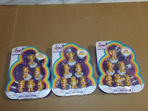 lot 199 image: 3 Pack Care Bears 2022 Gold and Ruby Edition Special Collector Set 885561222289