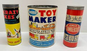lot 40 image: 1960s-70s Toys In Original Packs Including Krazy Ikes & Tinker Toys