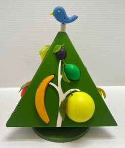 lot 46 image: 1960s Kids Learning Toy Rotating Tree