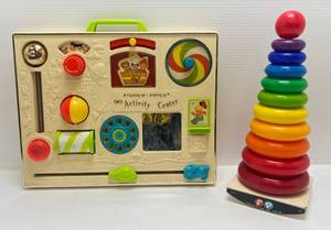 lot 50 image: 1970s Fisher Price Toys Including Activity Center