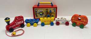 lot 53 image: 1960s Playskool Learning Toys