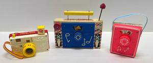 lot 58 image: Misc. 1960s Fisher Price Toys