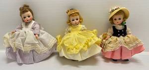 lot 133 image: 1960s Madame Alexander-Kins Dolls Amy & Meg  & Bo 7 Peep