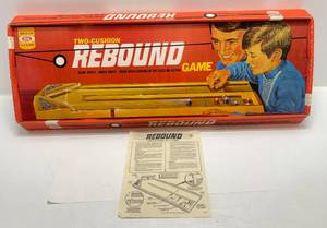 lot 142 image: 1971 Two-Cushion Rebound In Original Box (Used Once)