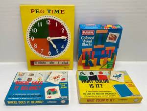 lot 145 image: Misc. 1970s Child Learning Toys
