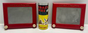 lot 146 image: 1957 Whitman Krazy Ikes & 1960 Ohio Art Magic Etch