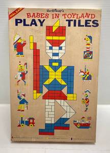 lot 162 image: 1960s Halsam (RETIRED SET) Walt Disneys Babes In Toyland Play Tiles