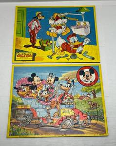 lot 189 image: 1960s Walt Disney Puzzles (NEVER USED) Jaymar Brand