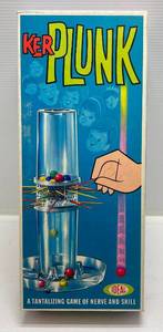 lot 212 image: 1967 Ideal Brand Ker Plunk Game (NIB)