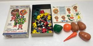 lot 216 image: 1950s Hasbro Presents Mr. Potato Hed And His Tooty Frooty Friends