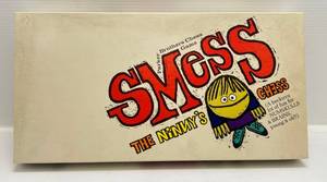 lot 226 image: 1970 Parker Brothers Smess The Ninnys Chess Board Game (NIB)