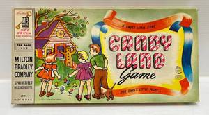 lot 236 image: 1955 CANDYLAND Board Game Complete