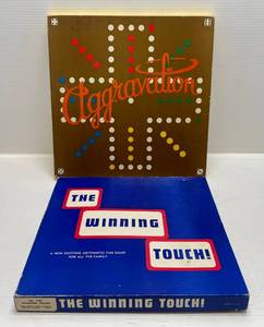 lot 270 image: 1962 Aggravation Game & 1962 The Winning Touch Game (Both Lightly Used)