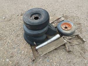 Pallet Of Tires 5.00 x 8.00